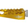 Heinzbikes mx v1 foot pegs gold anodized 2 1