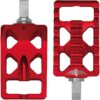 Mx v1 foot pegs red anodized