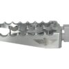 Heinzbikes mx v1 foot pegs silver anodized 2 1