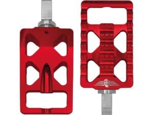 MX V1 Passenger Pegs Red Anodized