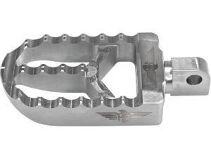 MX V2 Passenger Pegs Silver Anodized