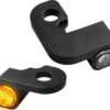 Nano series led turn signals black anodized smoke led