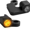 Nano series led turn signals black anodized smoke led