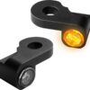 Nano series led turn signals black anodized smoke led