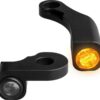 Nano series led turn signals black anodized smoke led