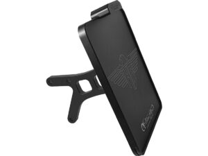 Side Mount License Plate Kit Austrian specification 210x170mm Black Anodized