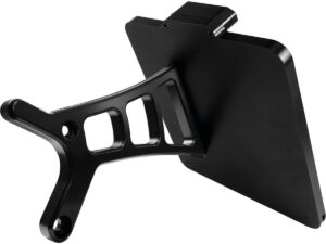 Side Mount License Plate Kit France specification 210x130mm Black Anodized - Image 3