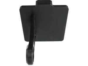 Side Mount License Plate Kit German specification 180x200mm Black Anodized - Image 3