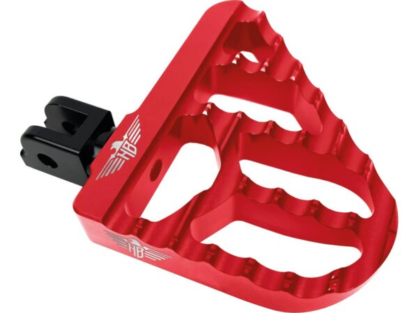 V2 Performance Mini Floorboards Red Anodized