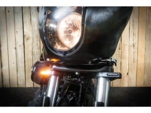 ZC-Line Classic LED Turn Signal Silver Anodized Clear LED