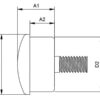 Rocket modul led turn signal diameter(mm): 45/43