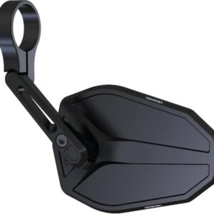 Victory-Slim Bar End Mirror Long Version (140 mm Stem) Black Satin