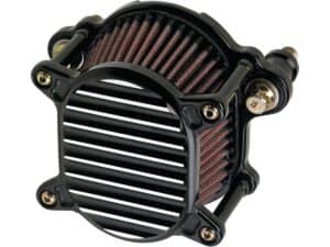 Omega Finned Air Cleaner Black