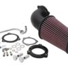 Aircharger air intake black powder coated