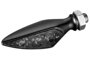 Rhombus S Dark LED Turn Signal Front Left/Rear Right Black Tinted LED - Image 3