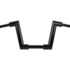 2" str8up handlebar for road glide medium (280mm) black powder coated cable clutch throttle by wire