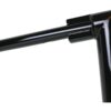 Kodlin 2 str8up handlebar for road glide tall 380mm black powder coated cable clutch 2