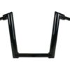 2" str8up handlebar for road glide tall (380mm) black powder coated hydraulic clutch throttle by wire