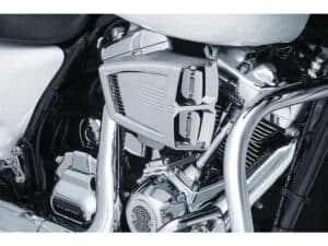 Hypercharger ES Air Cleaner Chrome,  17-24 Touring, (except 17-24 FLHXSE, 18-19, 21-24 FLTRXSE, 22-23 FLHXST, 21, 23 FLHXS, 21-24 FLHRXS, 22-23 FLTRXST, 21-23 FLTRXS, 23 FLTRKSEANV, 17-21 FLHTKSE, 18 ANVFLHTKSE, 21 FLH, 22 FLHX , 22 FLTRKSE, 24 FLHX, 24 FLTRX, 24 FLTRXSTSE), 17-24 Trike, (except 20-22 FLHTCUTGSE) - Image 3