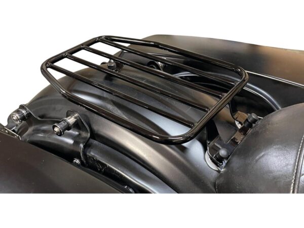 Solo Luggage Rack for Touring Models Gloss Black Powder Coated