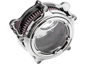 Vision Air Cleaner Chrome,  91-20 Sportster, (except 08-10 XR1200, 10-13 XR1200X) - Image 3