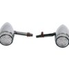 Softtouch grip set with led front and rear turn signals aluminium 1" throttle cables