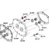 5-speed transmission. 017" shiftcam thrust washer