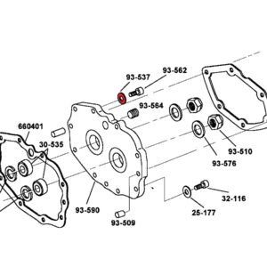 5-Speed Transmission .017" Shiftcam Thrust Washer