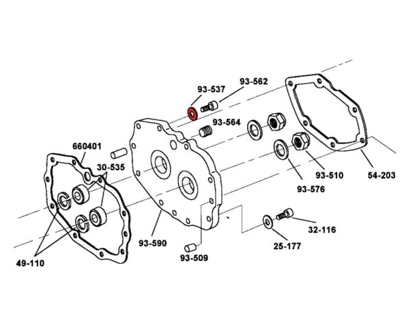 5-Speed Transmission .017" Shiftcam Thrust Washer