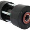 Rear wheel hub black non-abs dual flange