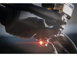 Front Turn Signal Bracket for Sportster S and Nightster Black Powder Coated