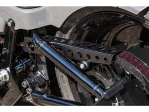 Hole Belt Guard for Softail Flat Black Satin - Image 3