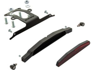 Rear Turn Signal Bracket for Sportster S Black Powder Coated - Image 3