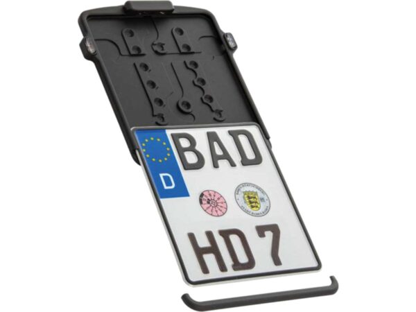 Slide-in Licence Base Plate Including 3-1 Turn Signals (smoked lens) and License Plate Light