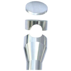 Big Bone 75 Risers Polished 1"