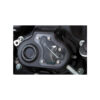 Clarity transmission side cover for cable clutches