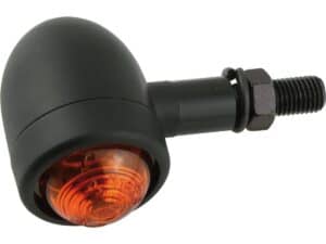 Old School Type 1 Turn Signal Black Amber Halogen - Image 3