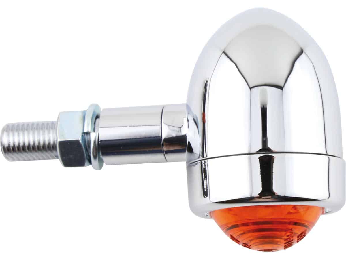 Old school type 1 turn signal chrome amber halogen 1 Shin yo