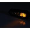 Shin yo sora sequential led turn signal black satin mirror led 2