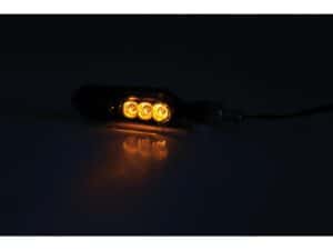 SORA Sequential LED Turn Signal Black Satin Smoke LED - Image 3