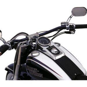 1" Roadster Handlebar Non-Dimpled Black Powder Coated 1"