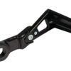 Thunderbike aluminium medium length side mount license plate bracket with approval black anodized 2 1