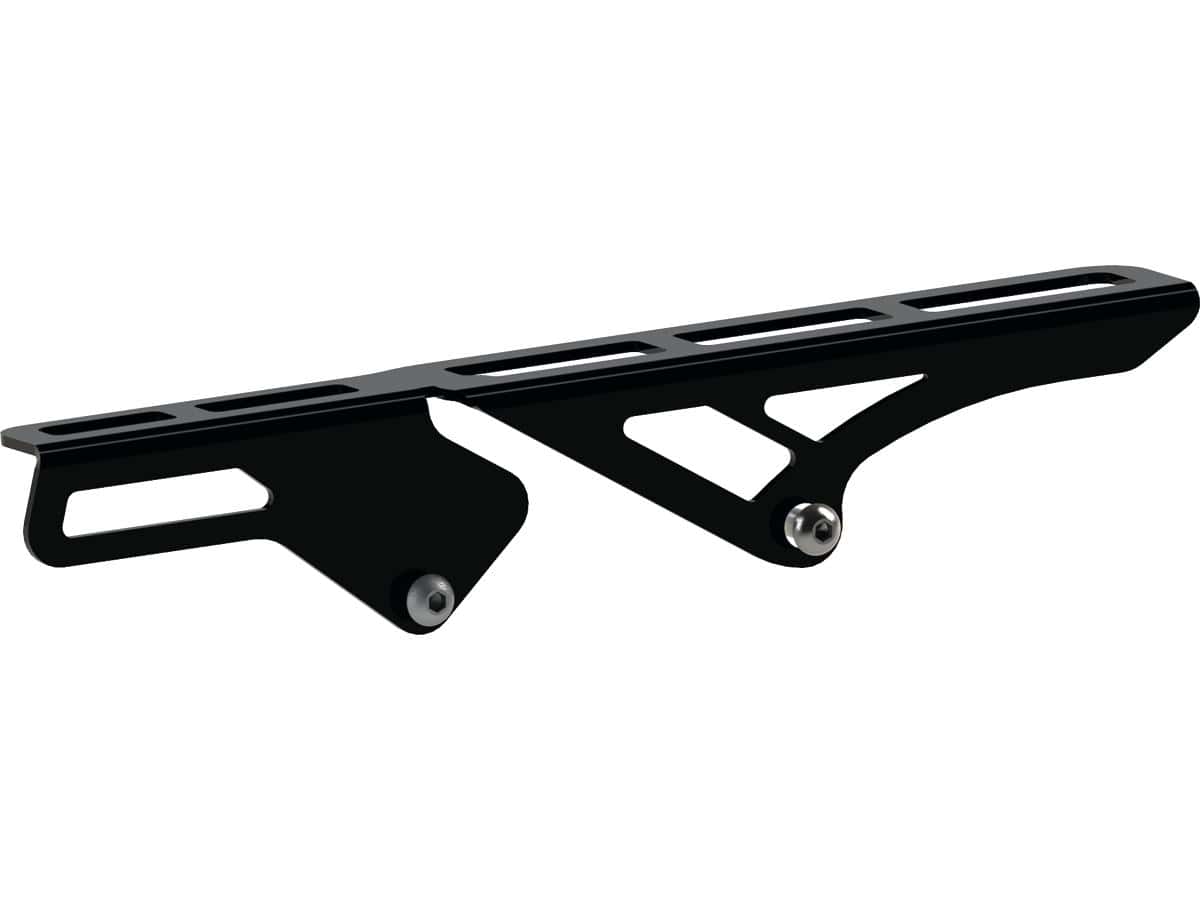 Belt guard for m8 softails black powder coated 1 Thunderbike