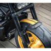 Gfk front fender for sportster s raw