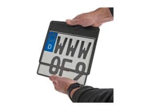 Inside License Plate Base Plate German Size 200x240mm Polished - Image 3