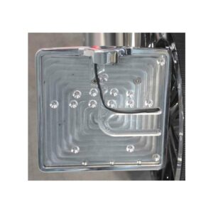 Inside License Plate Base Plate Italian Size 177x177mm Polished