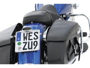 Mid-Mount License Plate Base Plate Adapter Black - Image 3