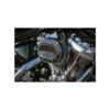 Oval airbox air cleaner kit chrome