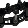 Sp-s triple tree kit for 1 1/8" handlebars black cut anodized