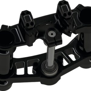 SP-S Triple Tree Kit For 1 1/8" handlebars Black Cut Anodized